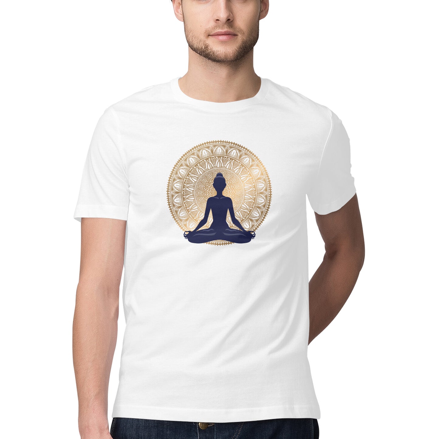 Yoga and Meditation 24 Printed Graphic T-Shirt