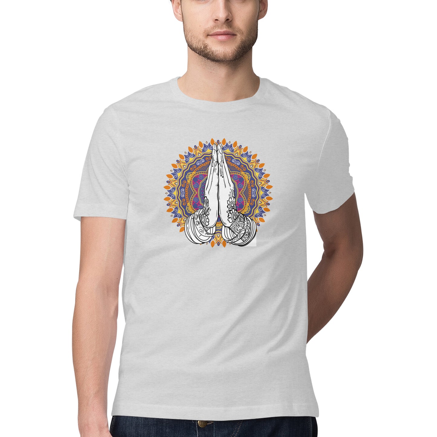 Yoga and Meditation 40 Printed Graphic T-Shirt