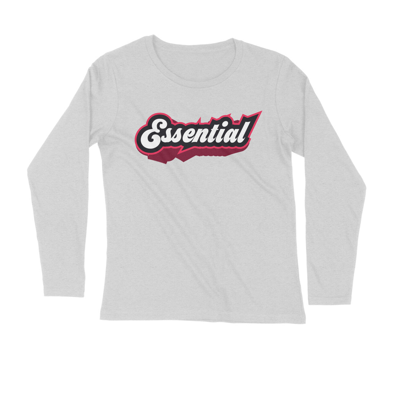 Essential Full Sleeves Printed T-Shirt