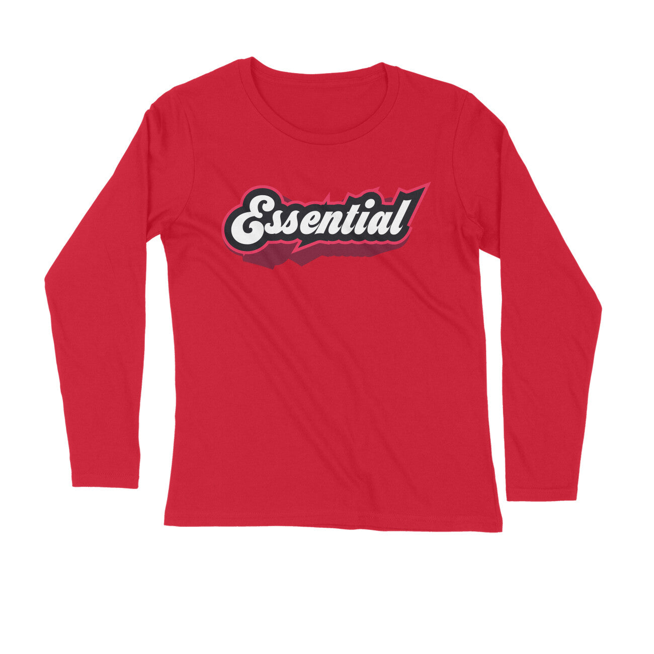 Essential Full Sleeves Printed T-Shirt