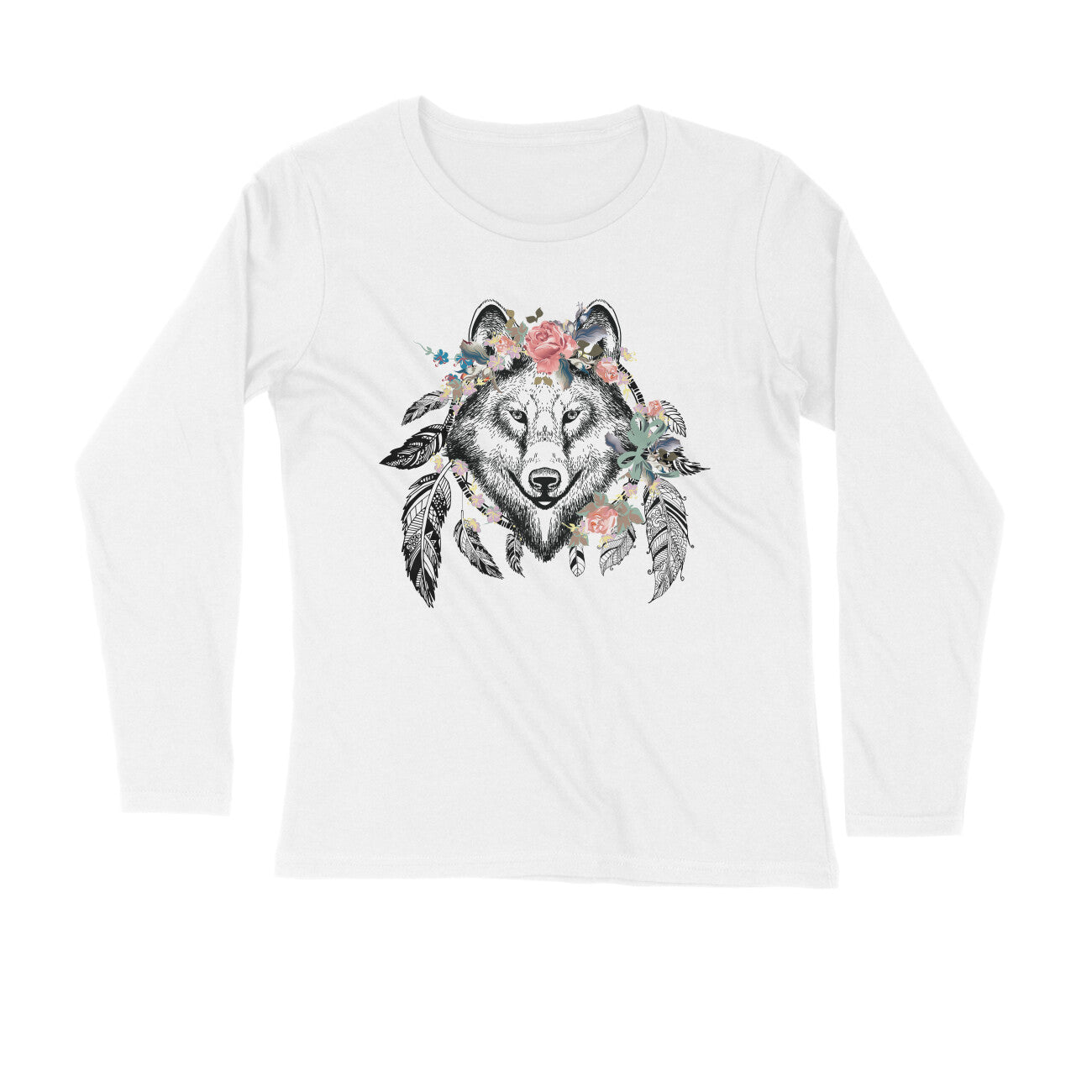 Graphic Artwork Printed Full Sleeves T-Shirt