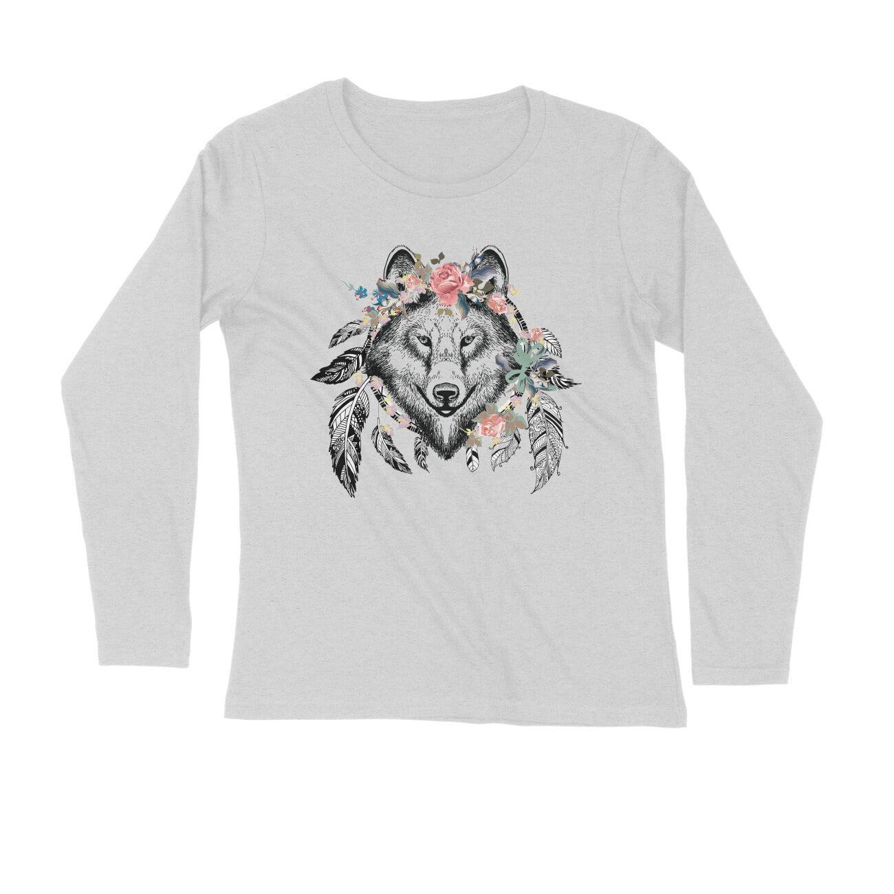 Graphic Artwork Printed Full Sleeves T-Shirt