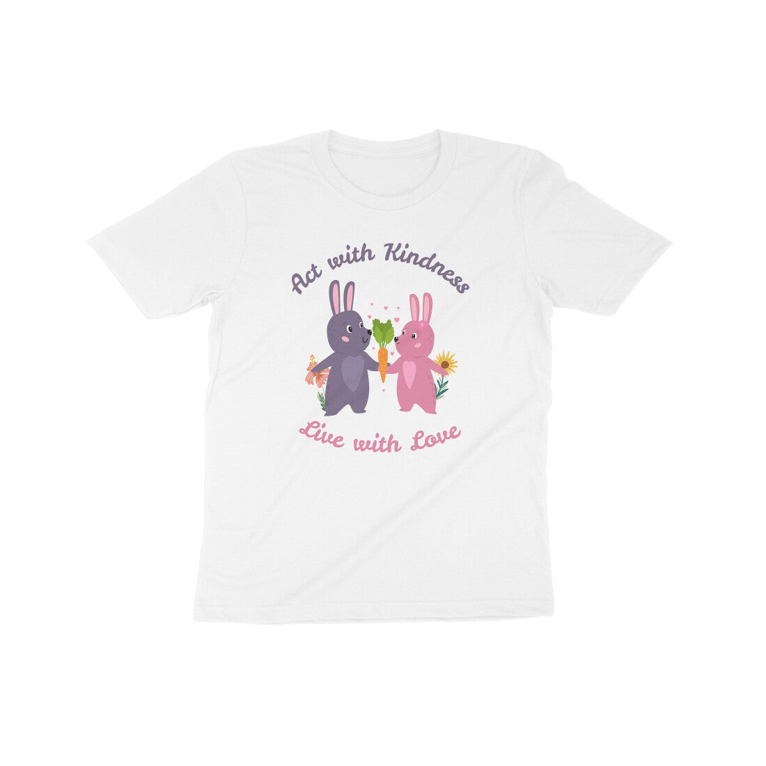 Act with kindness Kids T-Shirt