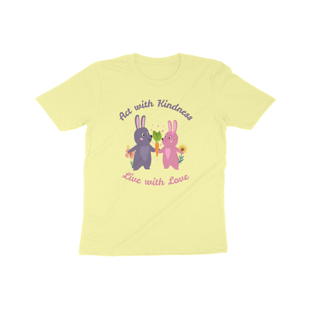 Act with kindness Kids T-Shirt