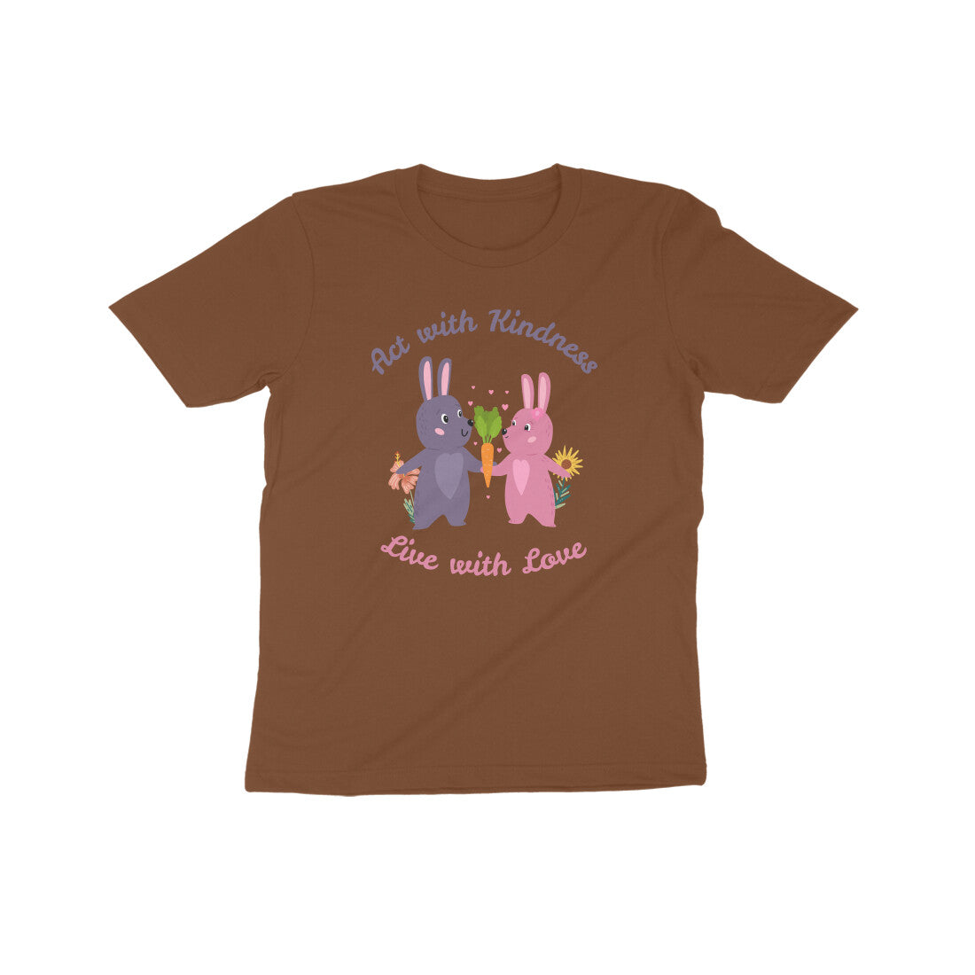 Act with kindness Kids T-Shirt
