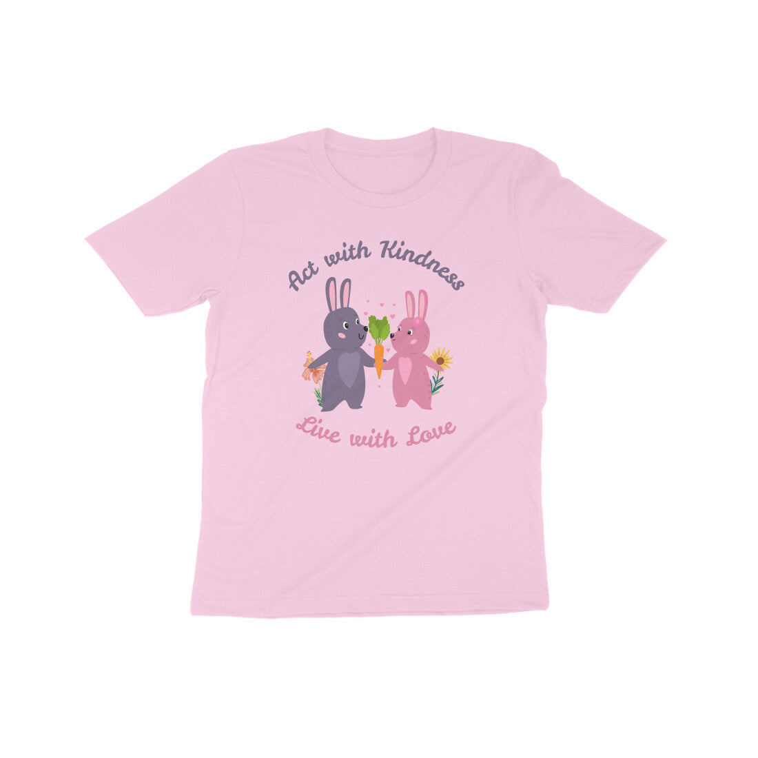Act with kindness Kids T-Shirt