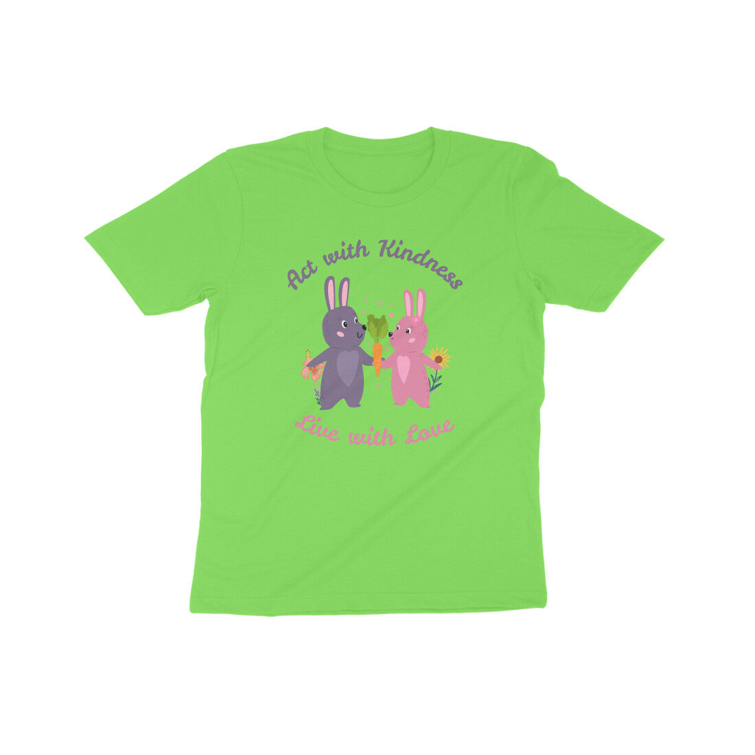 Act with kindness Kids T-Shirt