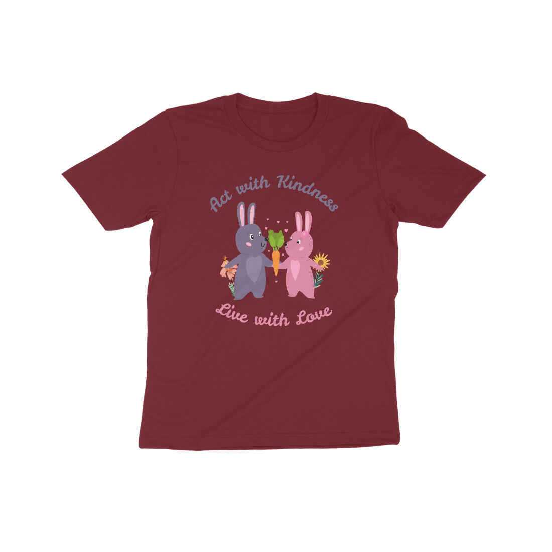 Act with kindness Kids T-Shirt
