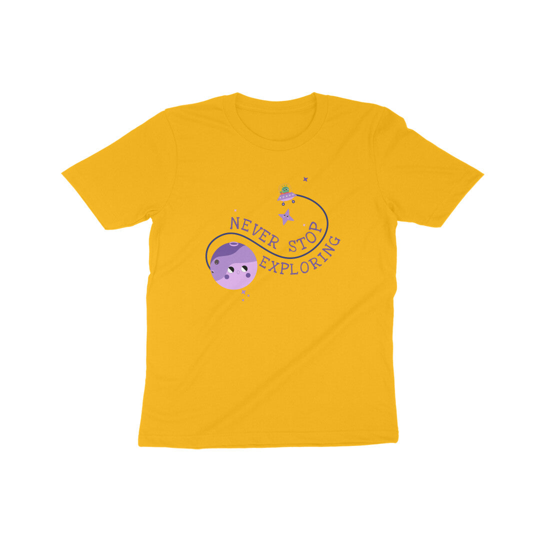 Never Stop Exploring Kids T-Shirt