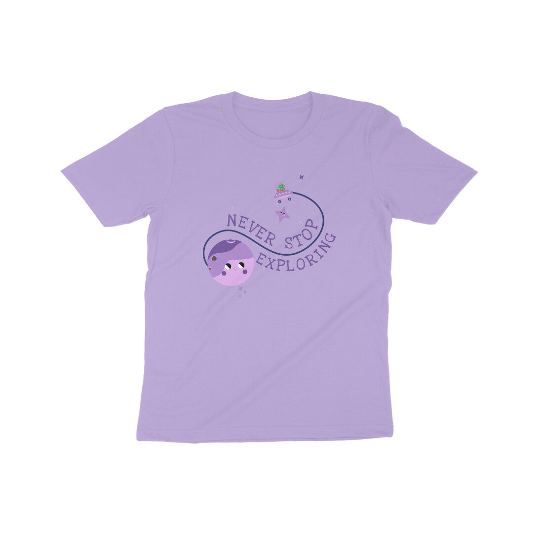 Never Stop Exploring Kids T-Shirt