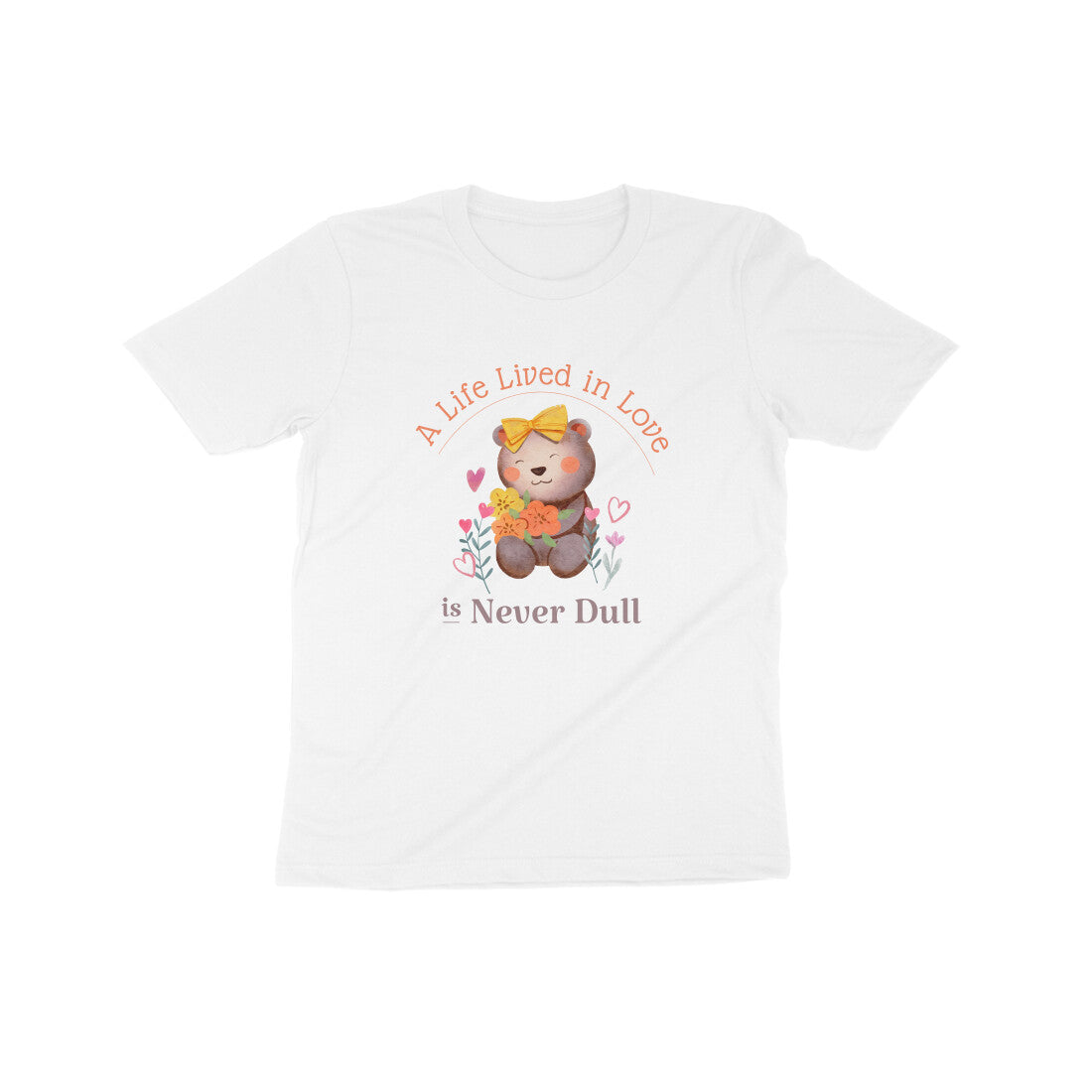 Life lived in Love Kids T-Shirt