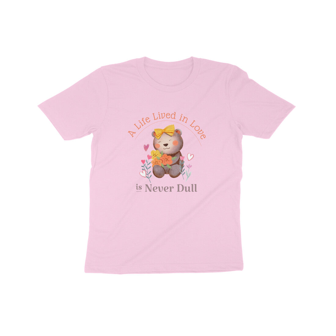 Life lived in Love Kids T-Shirt