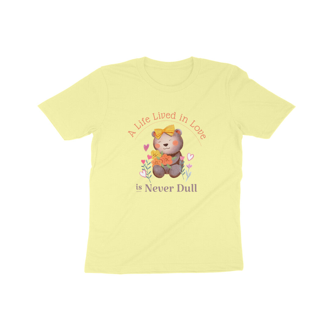 Life lived in Love Kids T-Shirt