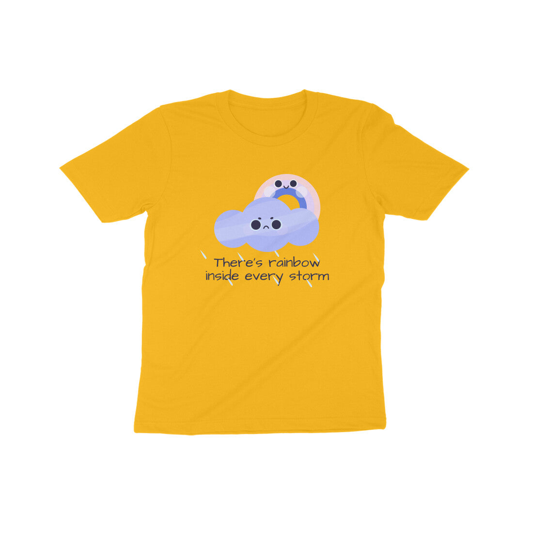 There's rainbow inside every storm Kids T-Shirt