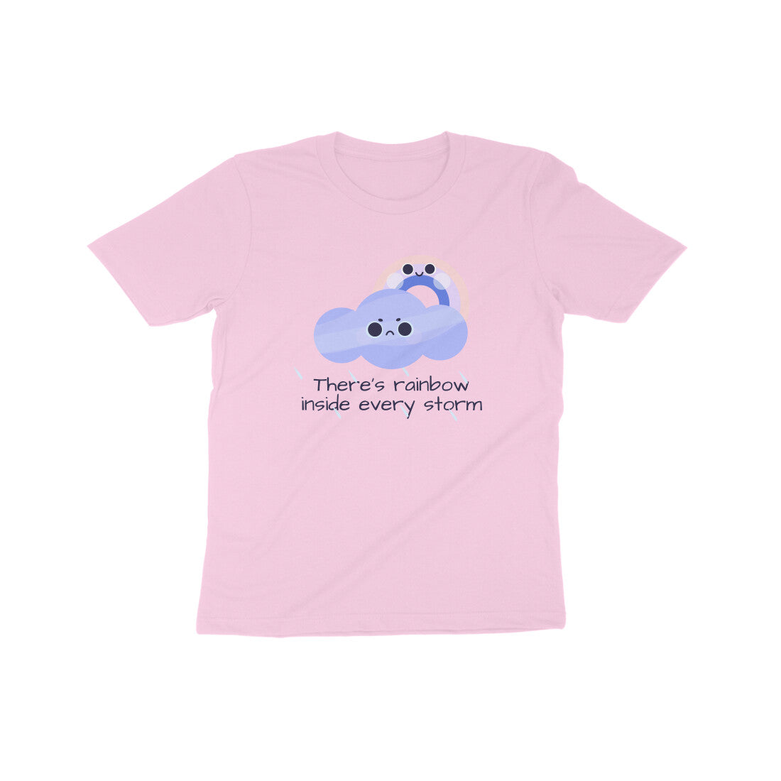 There's rainbow inside every storm Kids T-Shirt