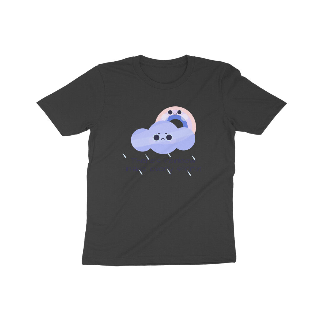There's rainbow inside every storm Kids T-Shirt