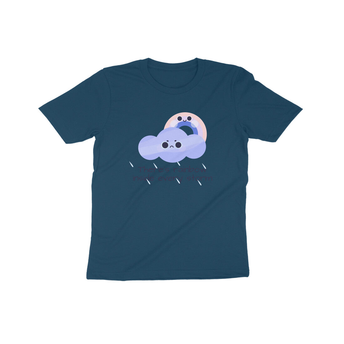 There's rainbow inside every storm Kids T-Shirt