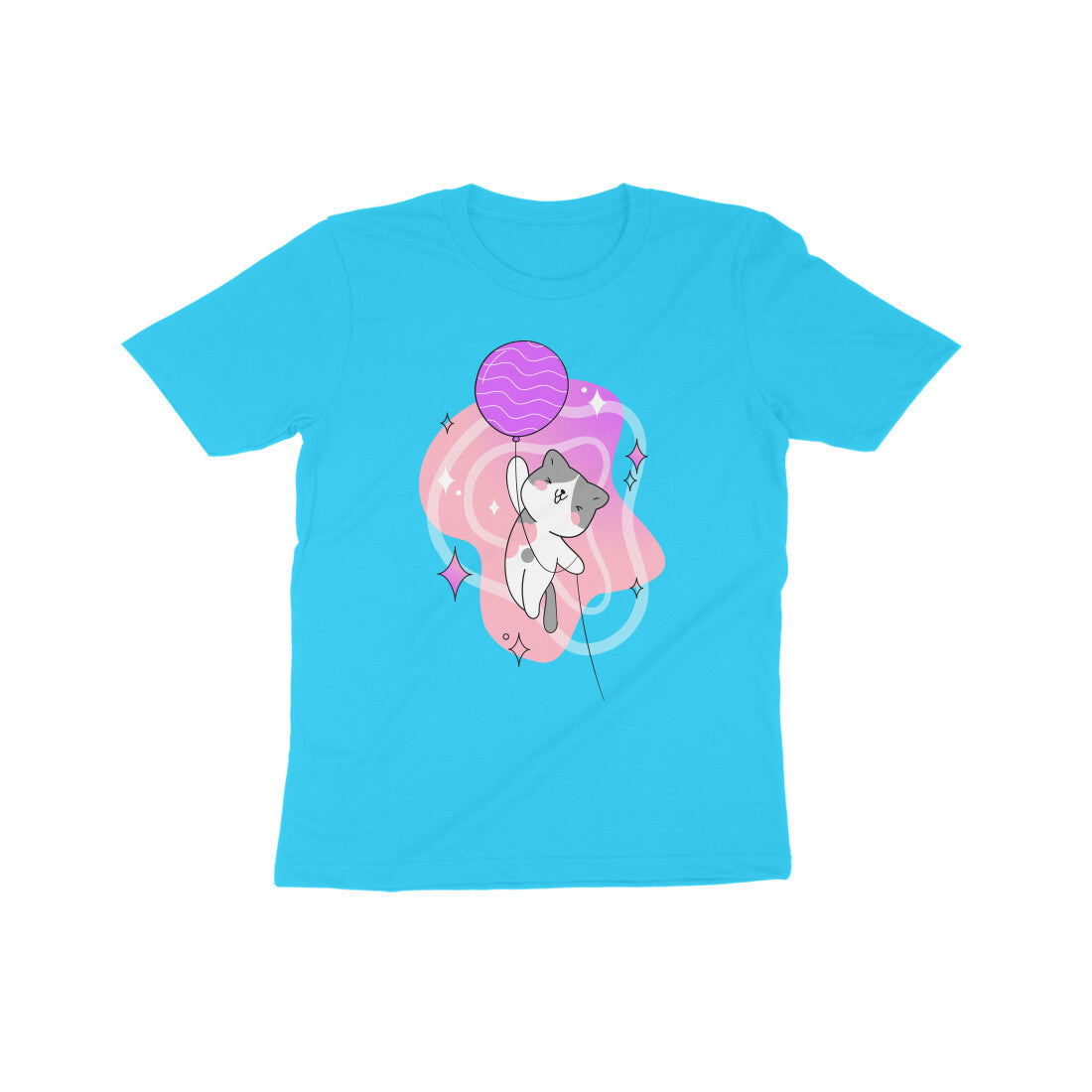 Balloon Cat Kids T-Shirt