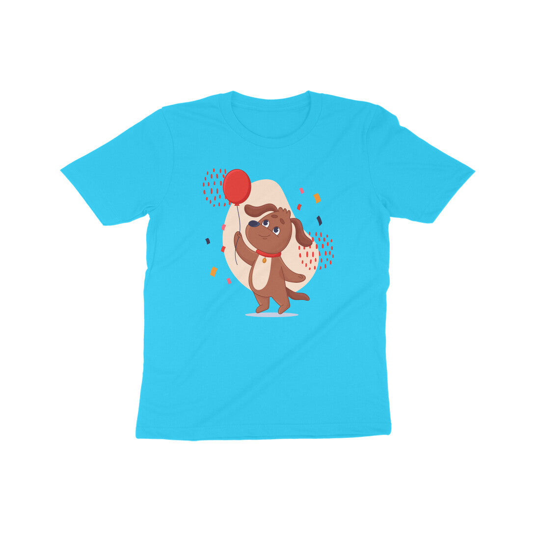 Dog with Balloon Kids T-Shirt