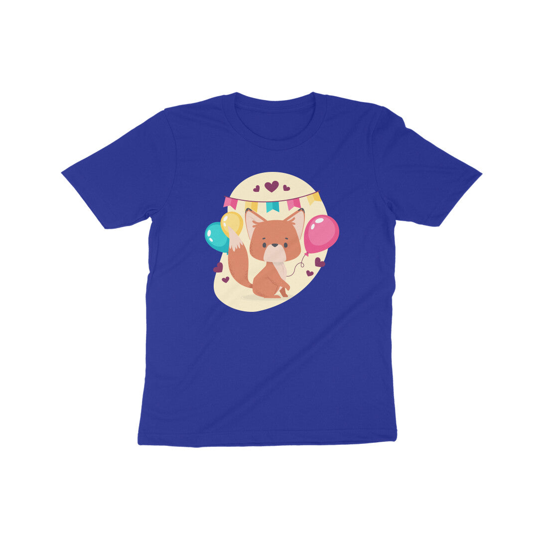 Fox with Balloon Kids T-Shirt