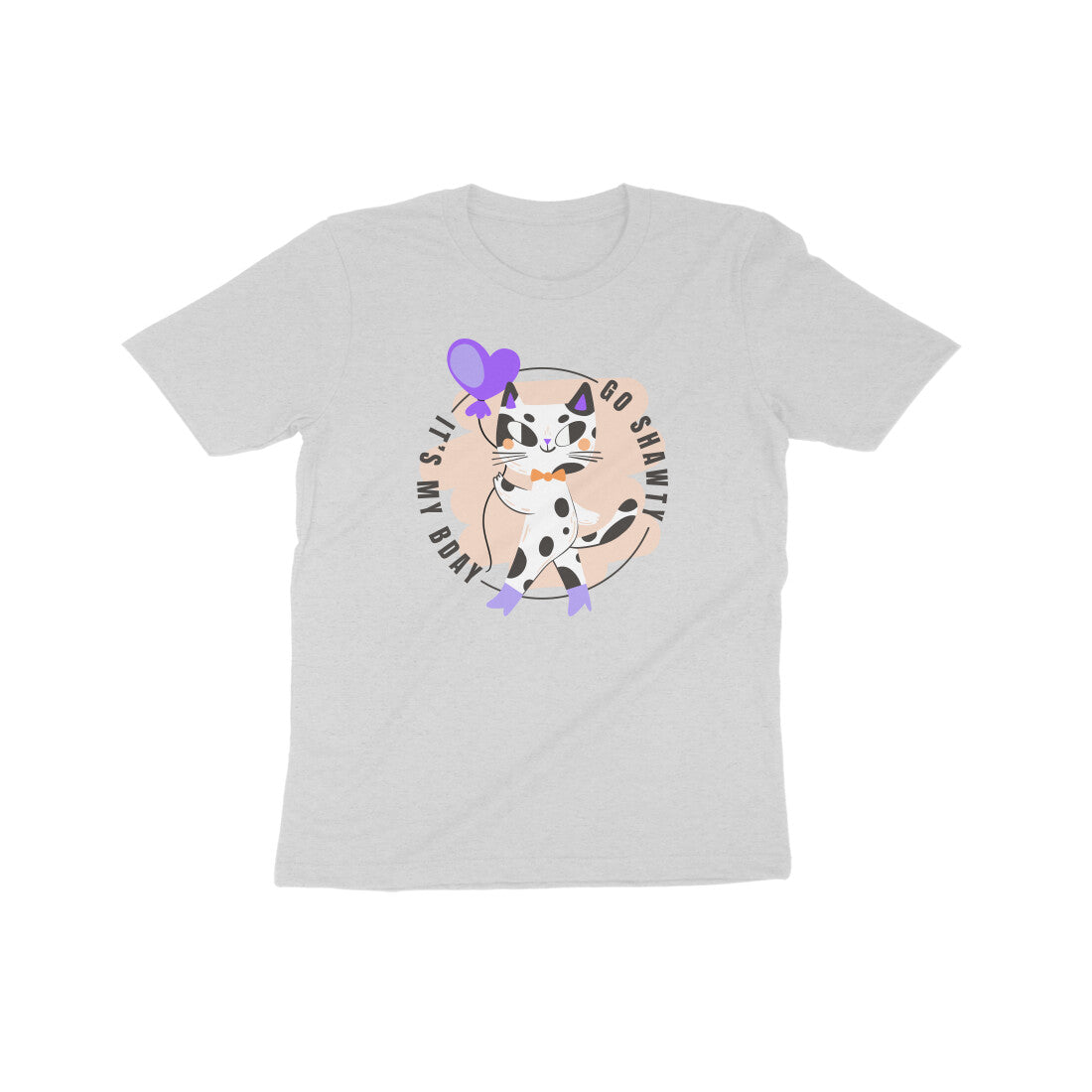 Shawty Cat Birthday Kids T-Shirt