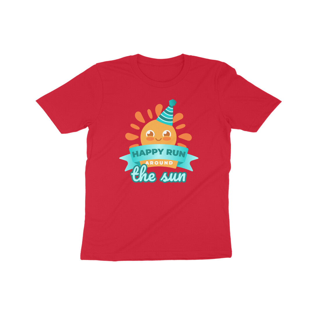 Happy Run Around the Sun Kids T-Shirt