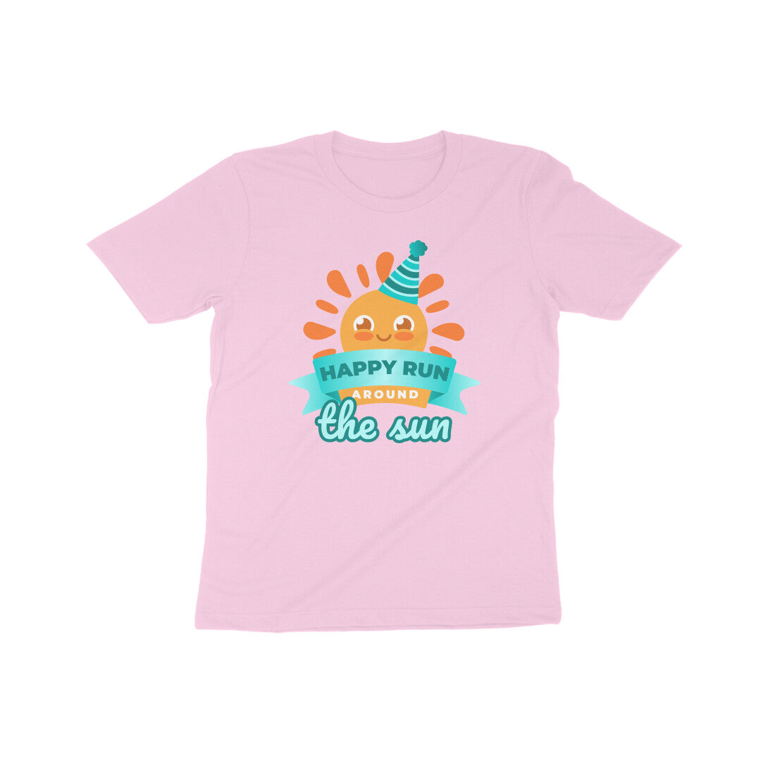 Happy Run Around the Sun Kids T-Shirt