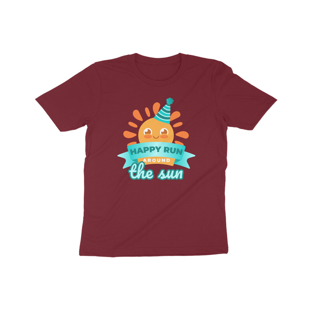 Happy Run Around the Sun Kids T-Shirt