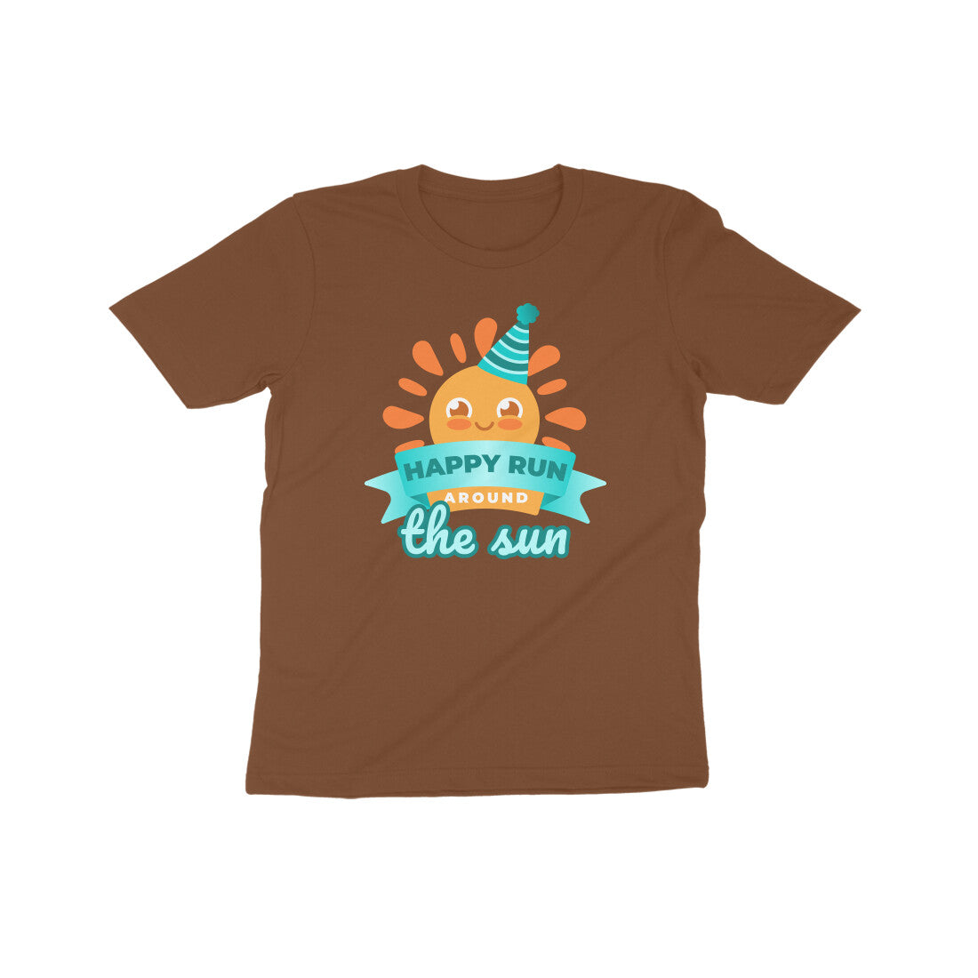 Happy Run Around the Sun Kids T-Shirt