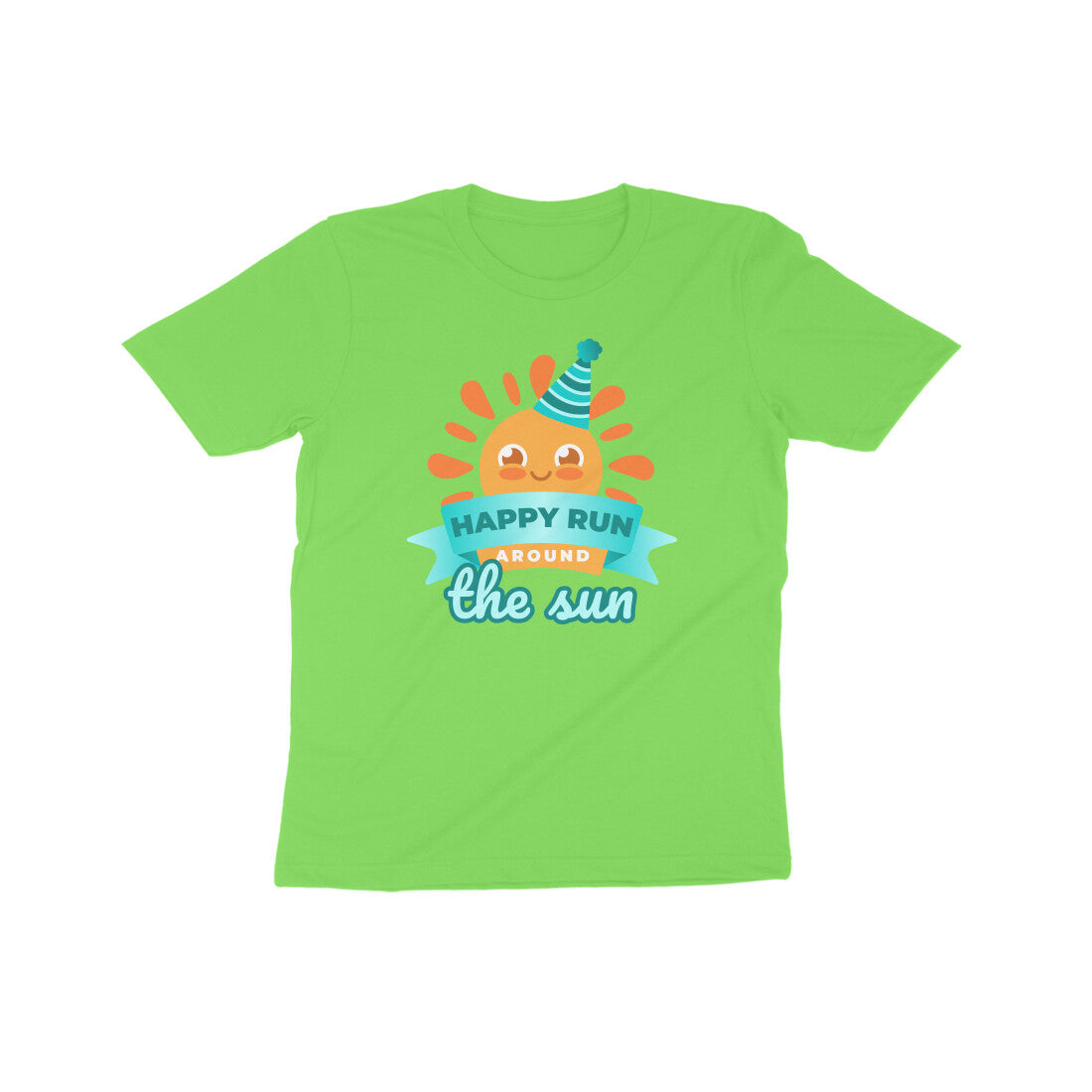 Happy Run Around the Sun Kids T-Shirt