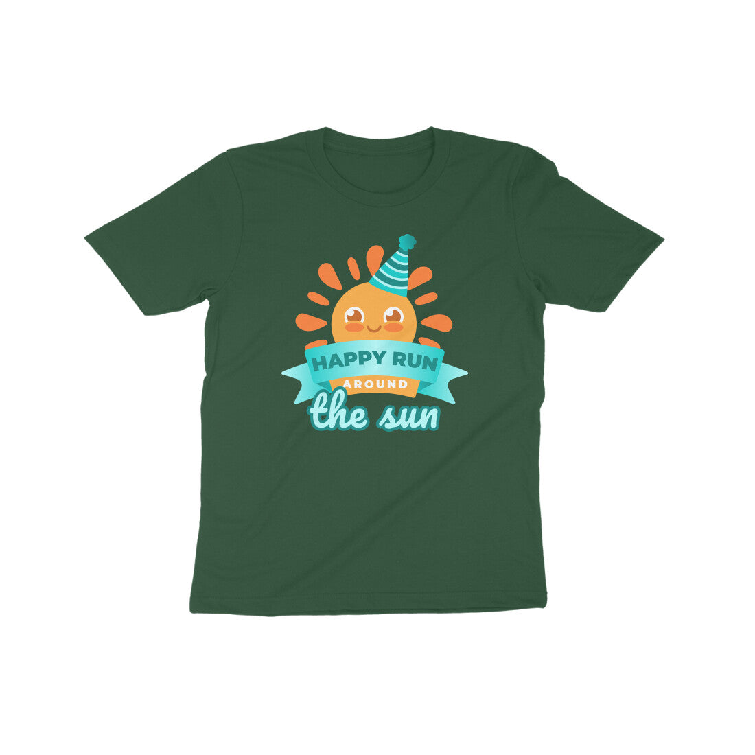 Happy Run Around the Sun Kids T-Shirt