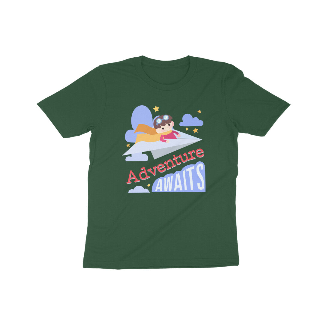 Adventure Awaits Kids T-Shirt