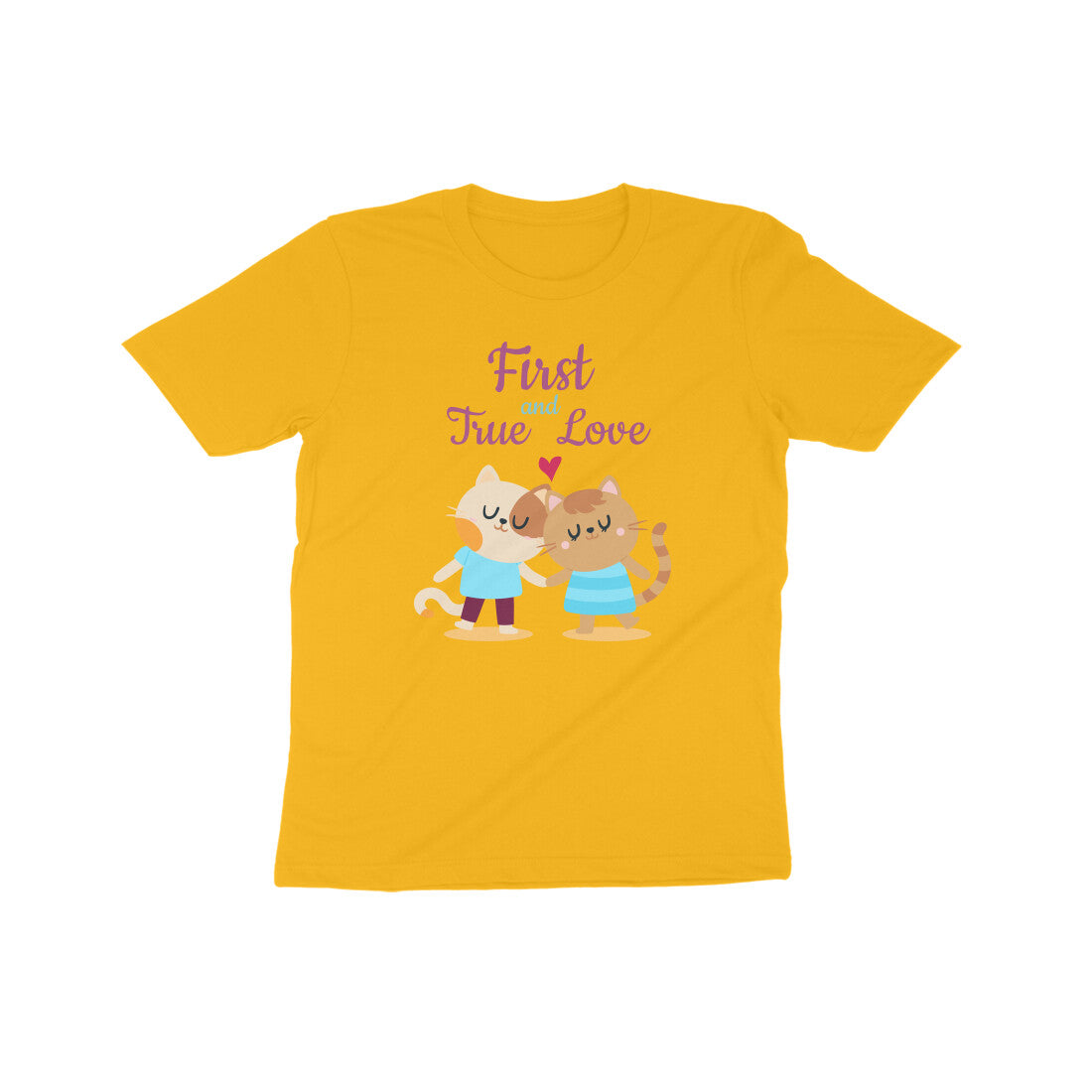 First and True Love Kids T-Shirt