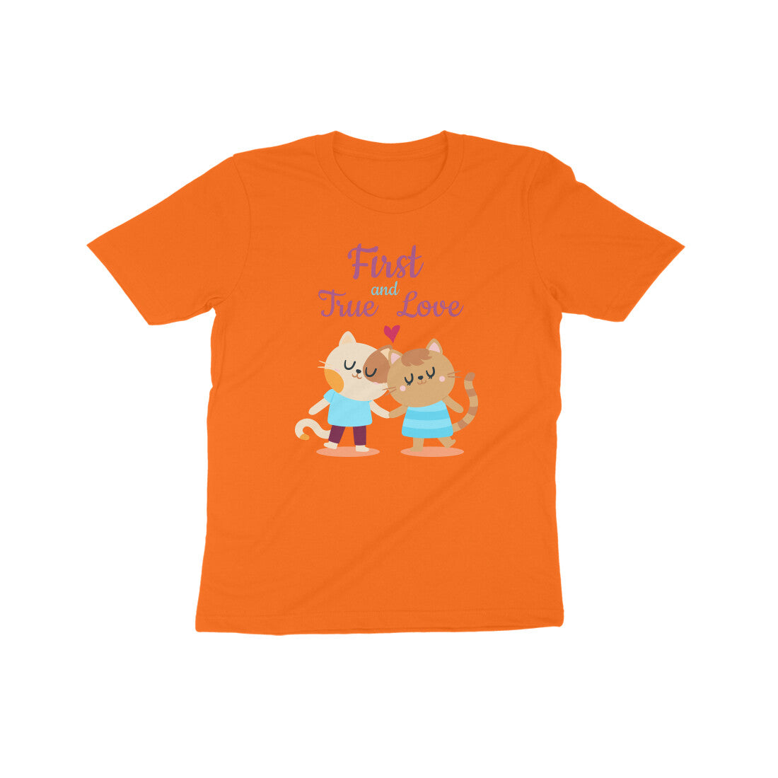 First and True Love Kids T-Shirt