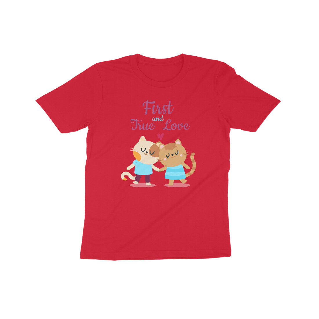 First and True Love Kids T-Shirt