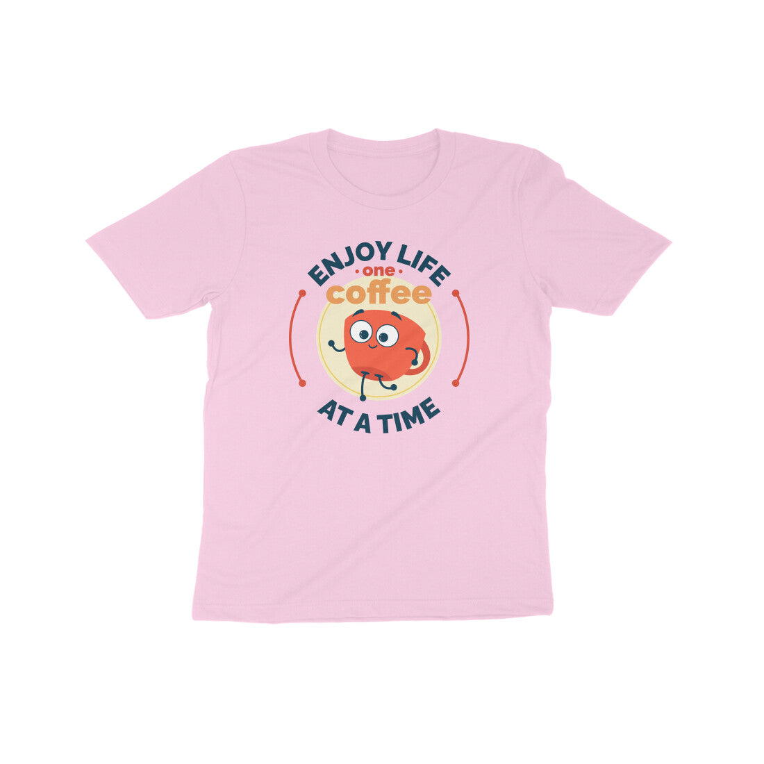 Enjoy life coffee at a time Kids T-Shirt