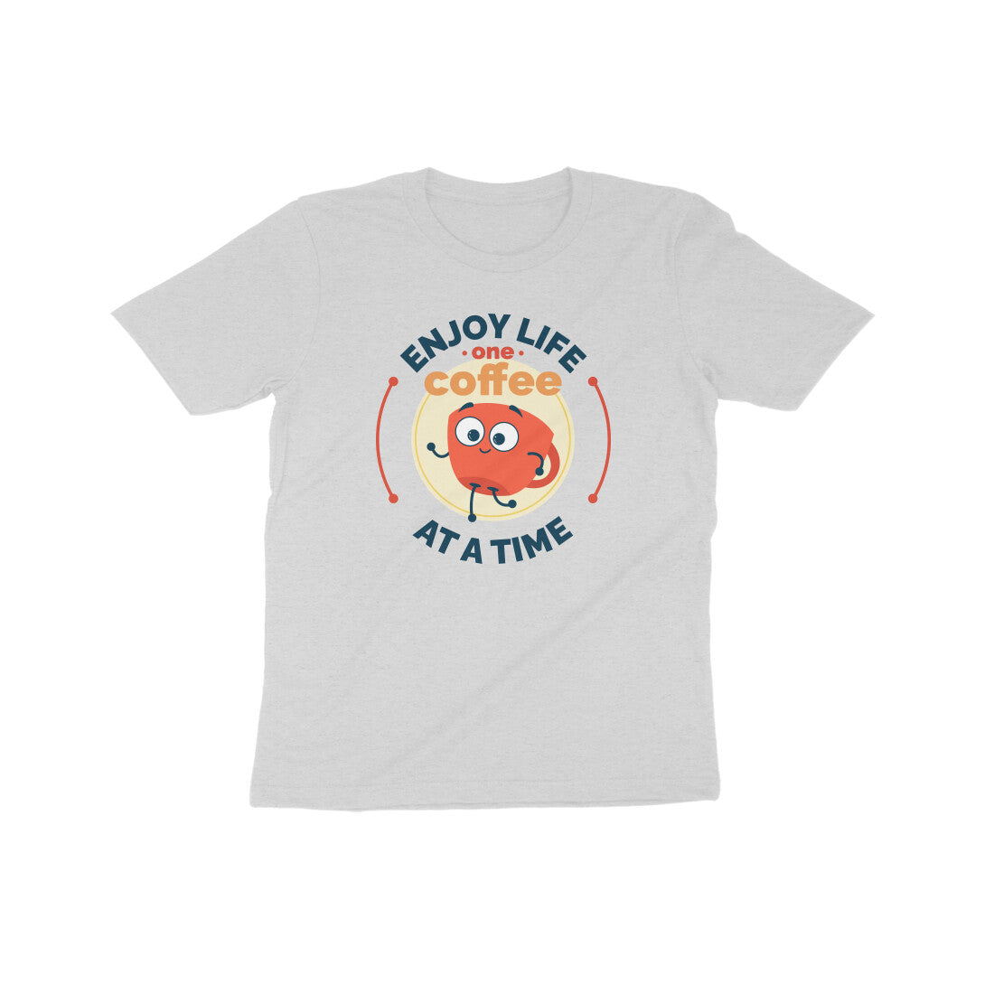 Enjoy life coffee at a time Kids T-Shirt