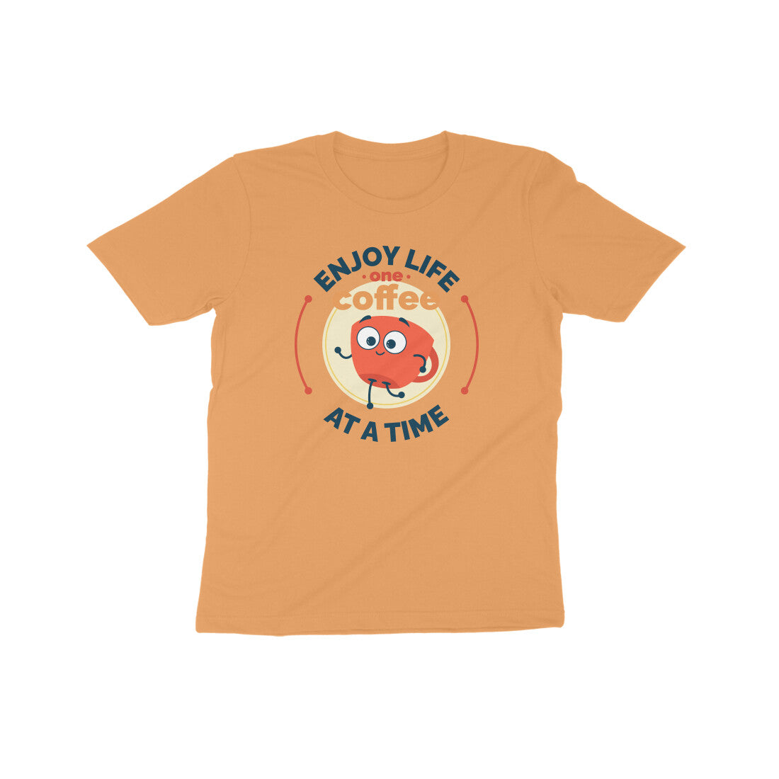 Enjoy life coffee at a time Kids T-Shirt