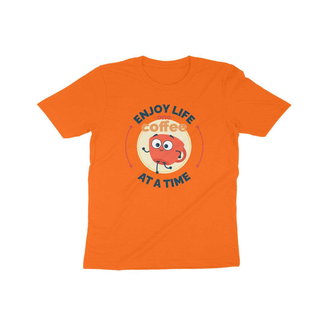 Enjoy life coffee at a time Kids T-Shirt