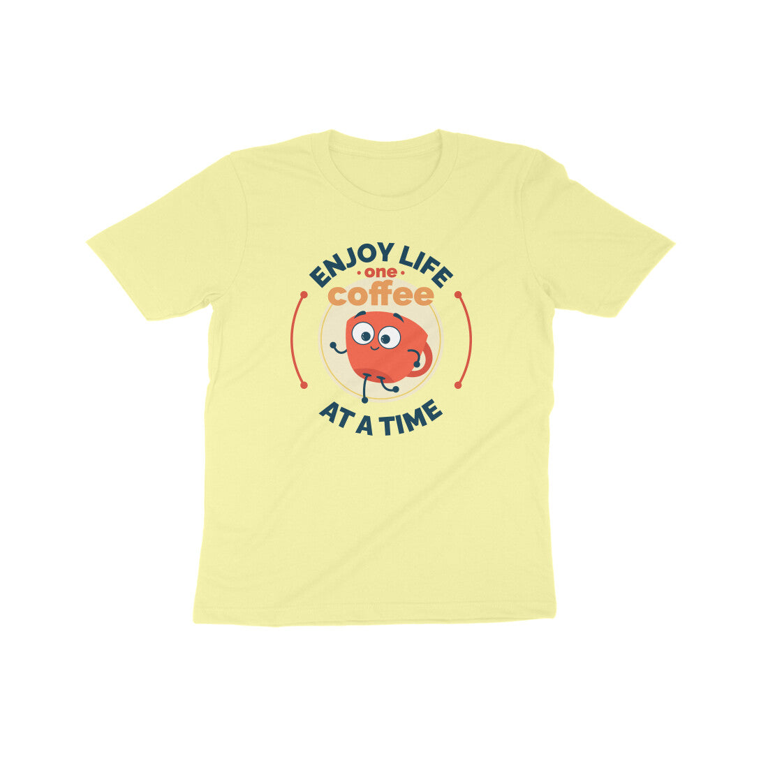 Enjoy life coffee at a time Kids T-Shirt