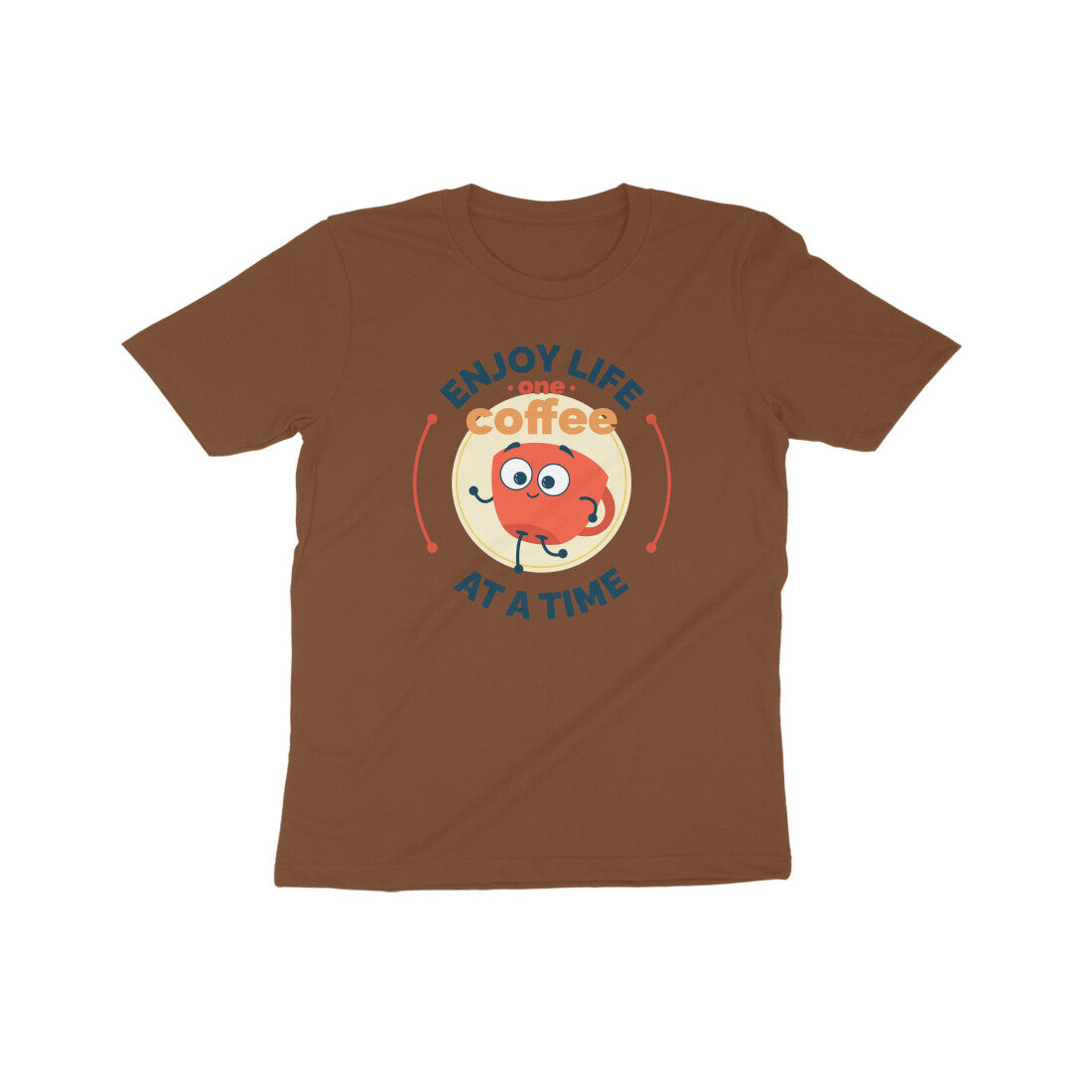 Enjoy life coffee at a time Kids T-Shirt