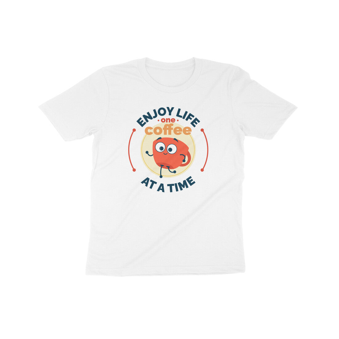 Enjoy life coffee at a time Kids T-Shirt