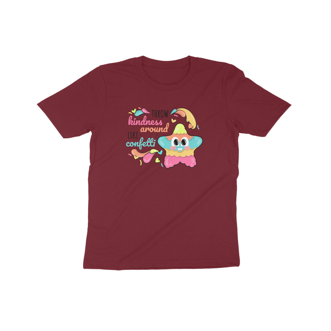 Throw Kindness Like Confetti Kids T-Shirt