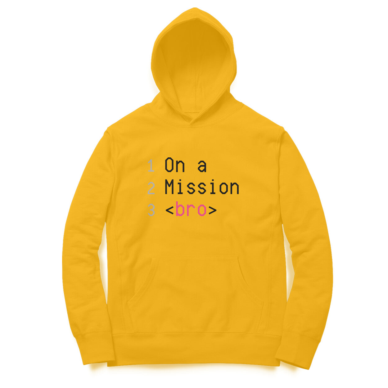 On a Mission Bro Hoodies