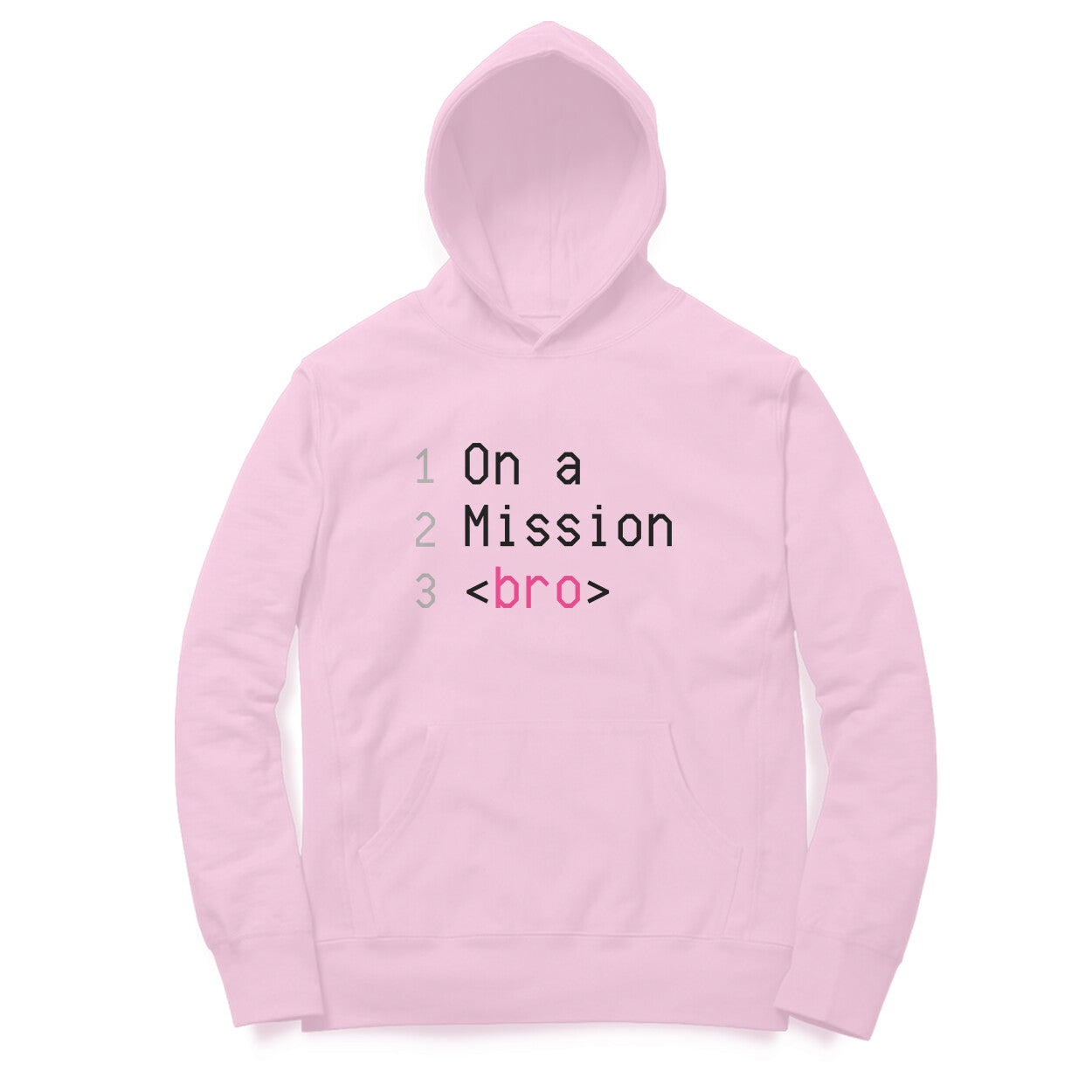 On a Mission Bro Hoodies