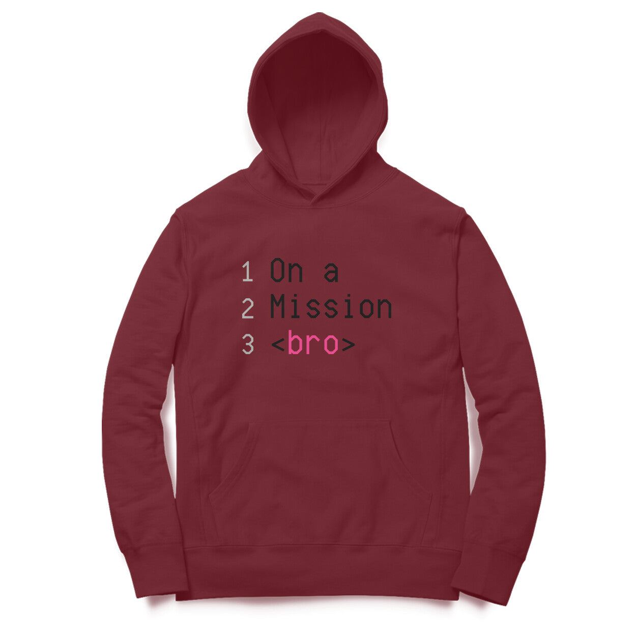 On a Mission Bro Hoodies