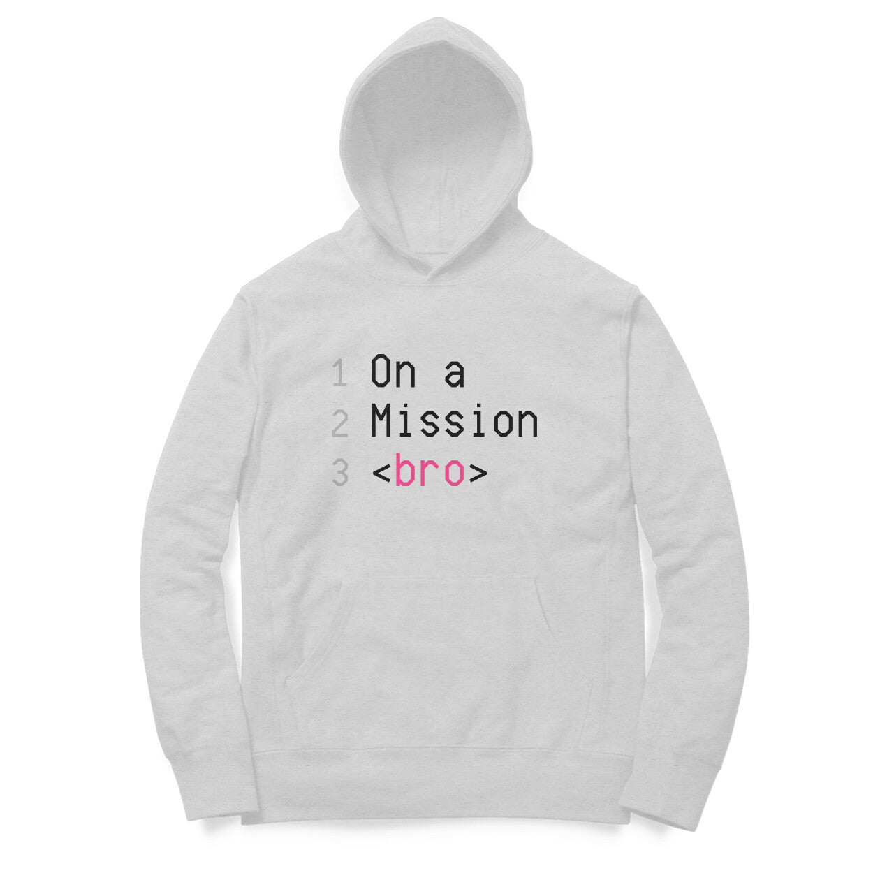 On a Mission Bro Hoodies