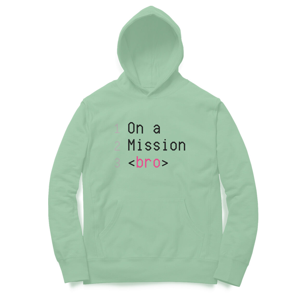 On a Mission Bro Hoodies