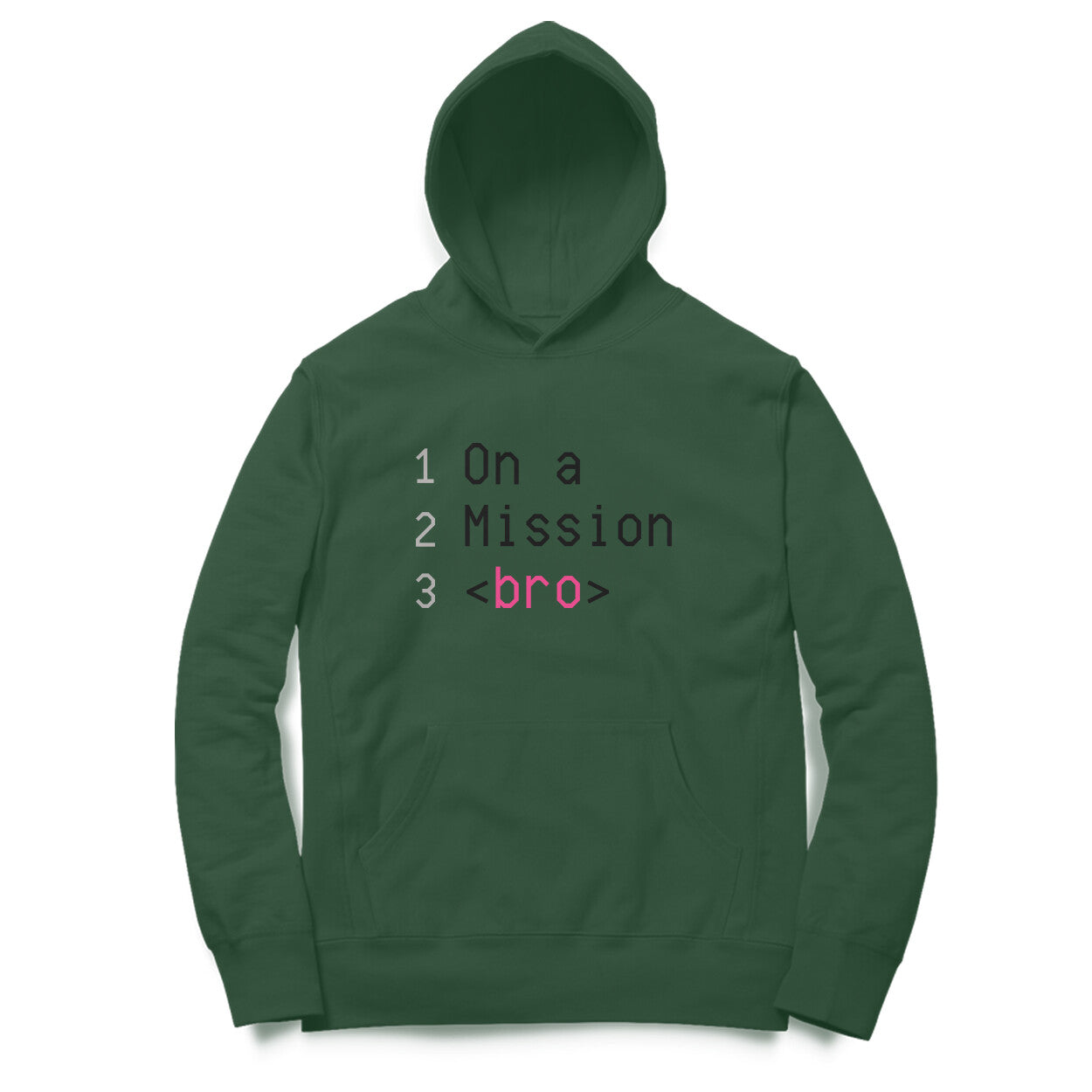 On a Mission Bro Hoodies