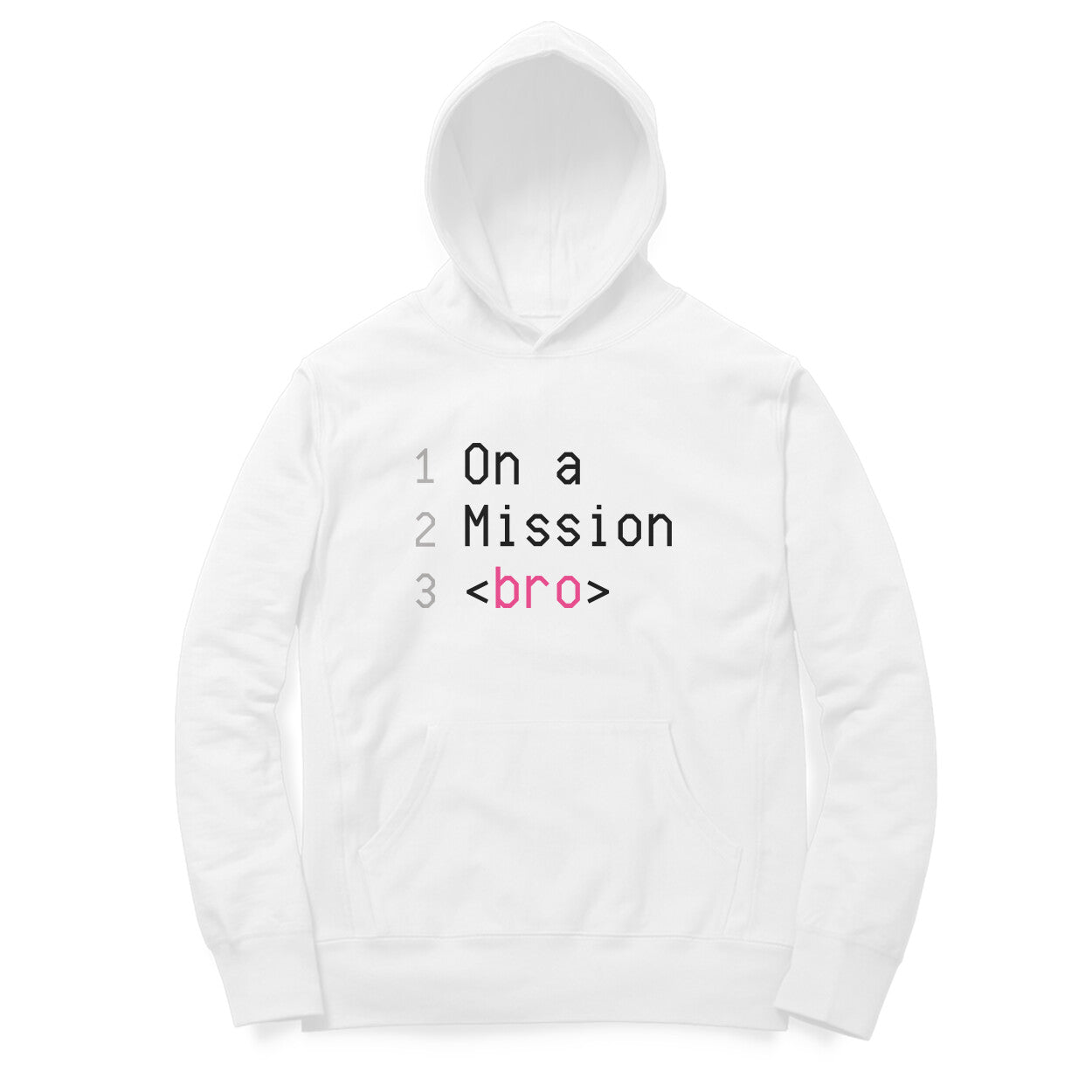 On a Mission Bro Hoodies
